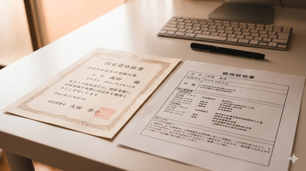 転職で差がつく免状取得と活かし方